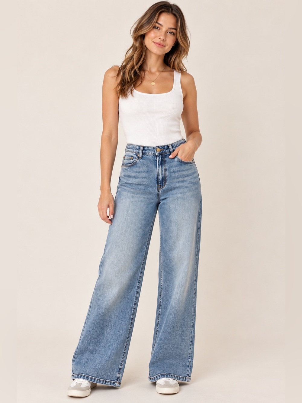 KUT From The Kloth High Rise Wide Leg Jeans Size 12